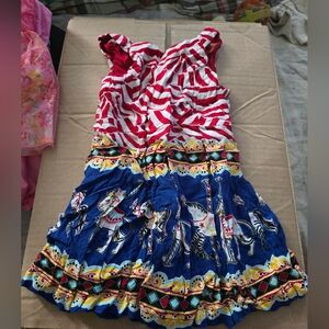 Geniune Kids By Osh Kosh, Very Cute Circus Dress, Very Unique, Size 18M